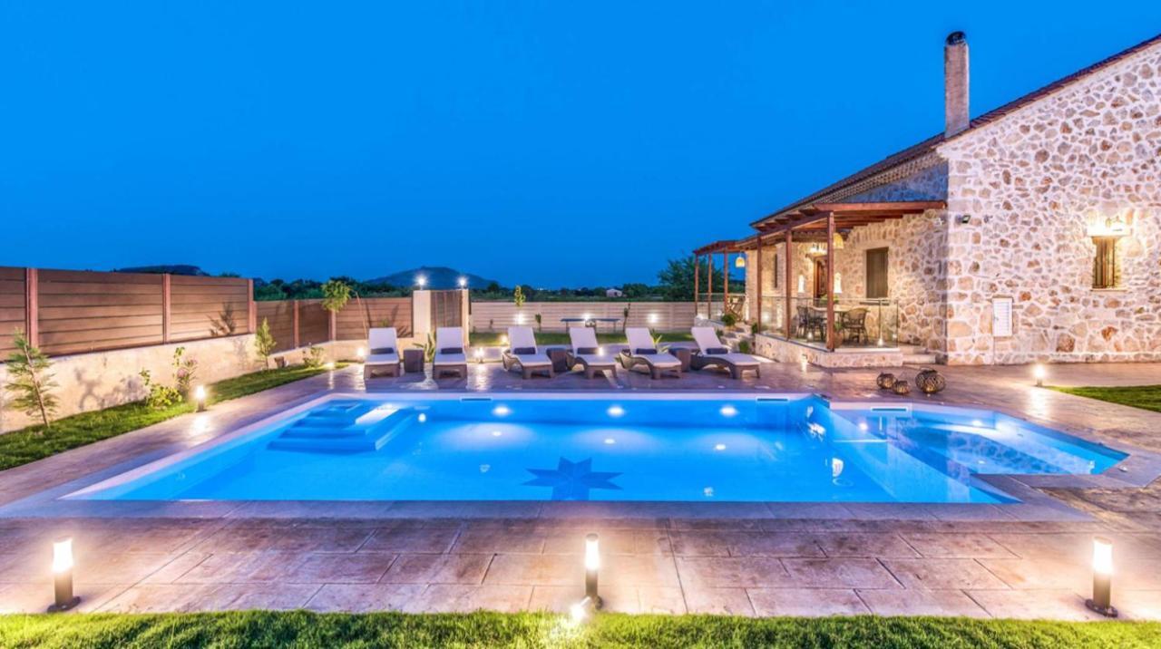 Zante Poolside Paradise - La Vite Stone Villa Kalipadhon Luaran gambar