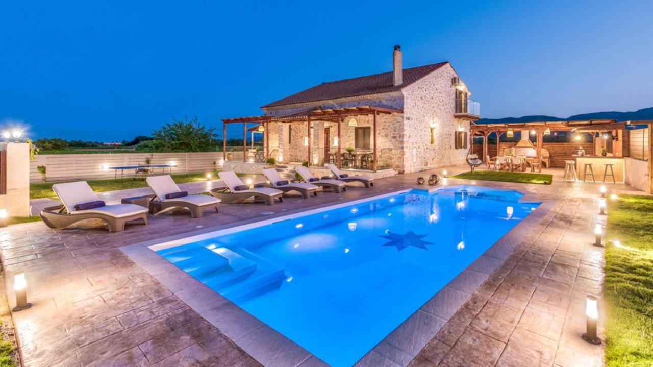 Zante Poolside Paradise - La Vite Stone Villa Kalipadhon Luaran gambar