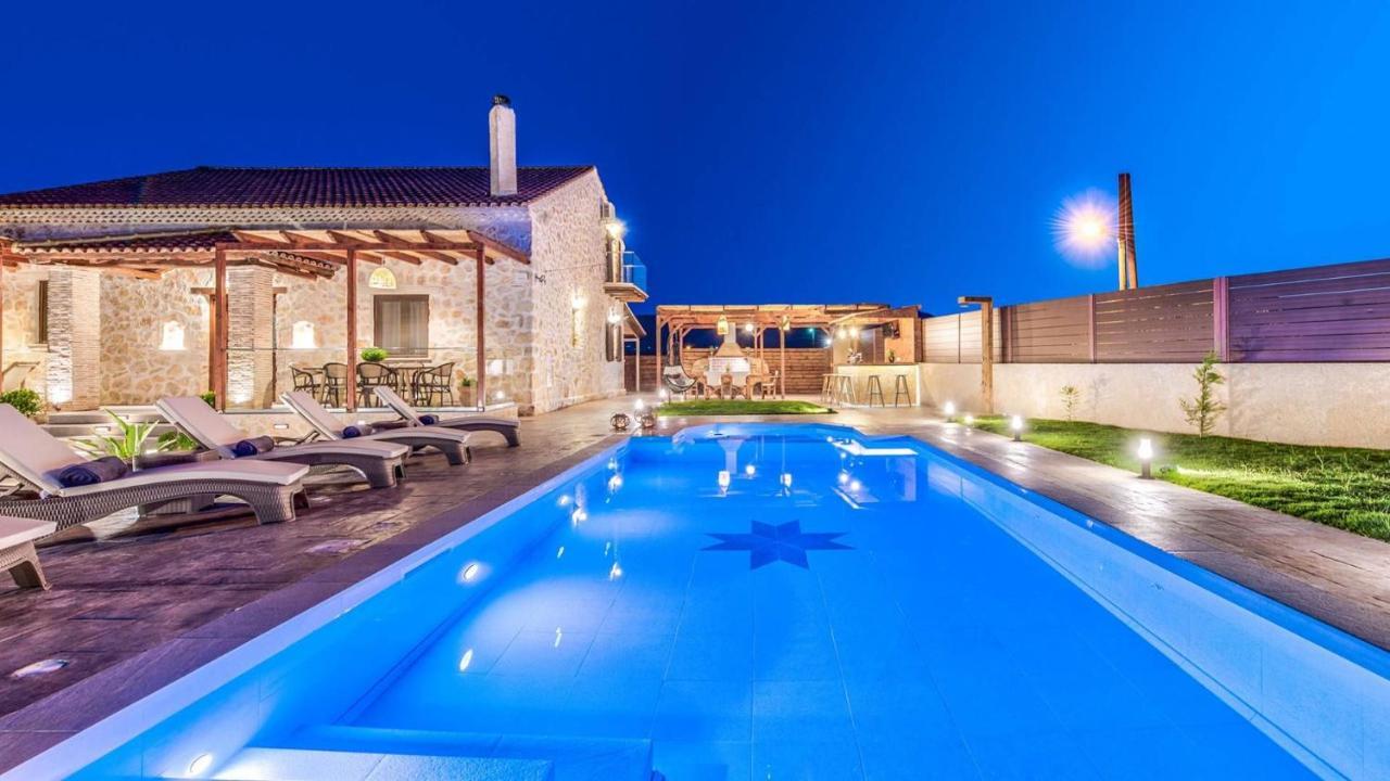 Zante Poolside Paradise - La Vite Stone Villa Kalipadhon Luaran gambar