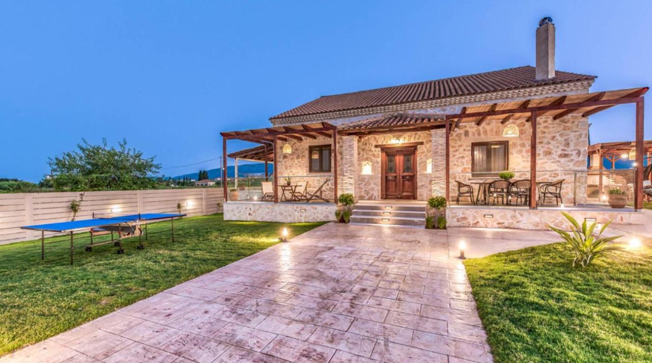 Zante Poolside Paradise - La Vite Stone Villa Kalipadhon Luaran gambar