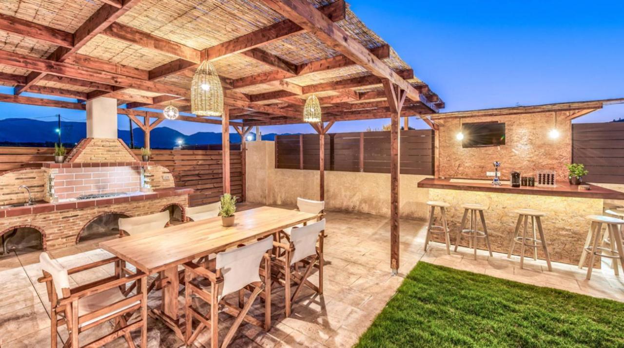 Zante Poolside Paradise - La Vite Stone Villa Kalipadhon Luaran gambar