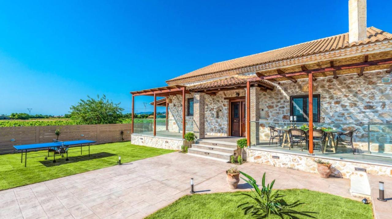 Zante Poolside Paradise - La Vite Stone Villa Kalipadhon Luaran gambar