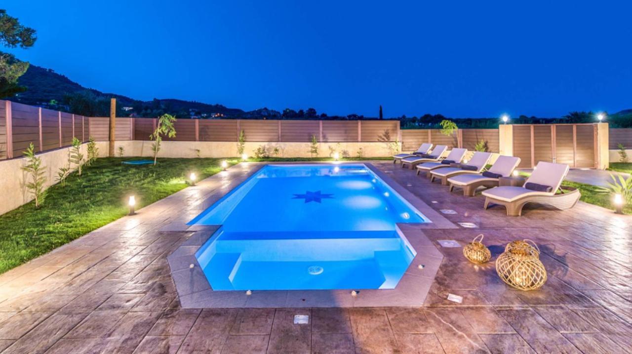 Zante Poolside Paradise - La Vite Stone Villa Kalipadhon Luaran gambar