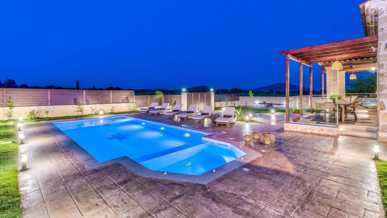 Zante Poolside Paradise - La Vite Stone Villa Kalipadhon Luaran gambar