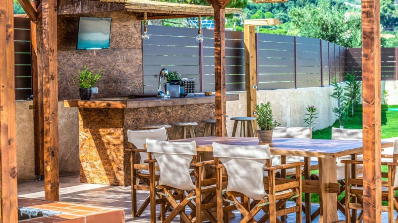 Zante Poolside Paradise - La Vite Stone Villa Kalipadhon Luaran gambar