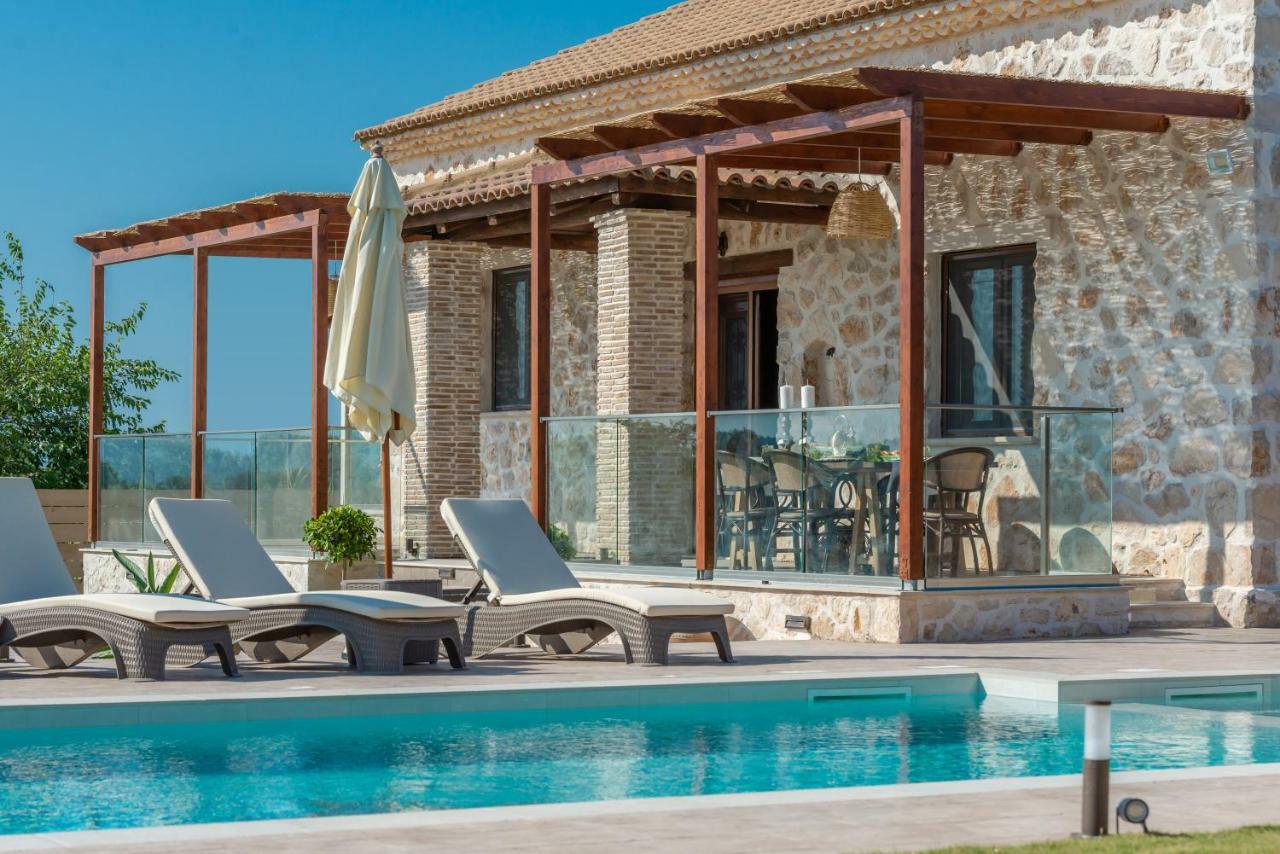 Zante Poolside Paradise - La Vite Stone Villa Kalipadhon Luaran gambar